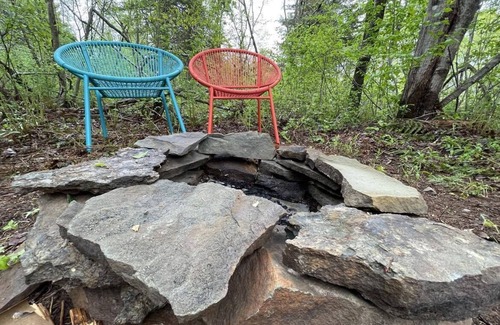 Keswick Ridge RV Rental | Woodland Bell Tent, Glamping near Fredericton, NB!