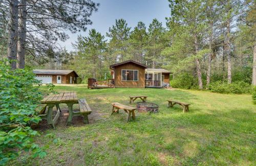 Brule House | Woodland Cabin with Fishing, ATV and Snowmobile Trails