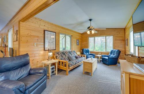Brule House | Woodland Cabin with Fishing, ATV and Snowmobile Trails