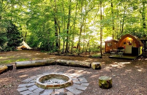 Penwood Ski Chalet | Woodland Pod near Highclere Castle