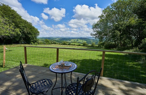 Bwlchllan Cabin | Woodpecker Pod with views
