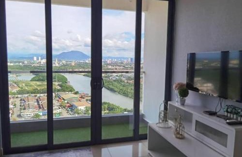 Nyiur Apartment | WOODSBURY PREMIER LUXURY SUITE 2B2R 2MIN SUNWAY