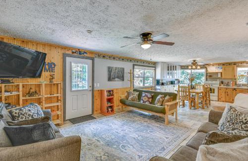 Mancelona House | Woodsy 20-Acre Retreat with Hot Tub in Mancelona