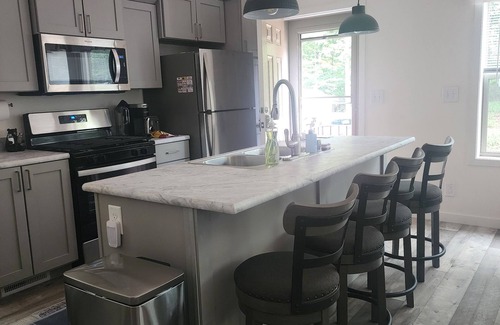 Bryant House | Woodsy hideaway, pet friendly!