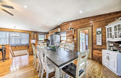 Shelbyville House | Woodsy Home w/View, 1 Mi to Lake Shelbyville