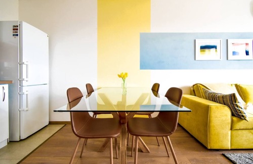 Sofia Apartment | Work Friendly | 2BR | AC | Terrace | Free Parking