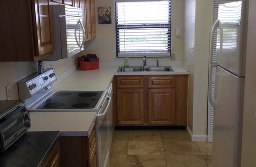 Ormond-by-the-Sea Condo | Work from the beach! Sunrise from the patio.