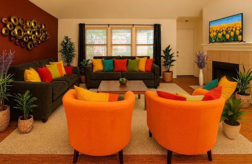 Aubrey House | Work, Play & Stay King Bed With Foosball!