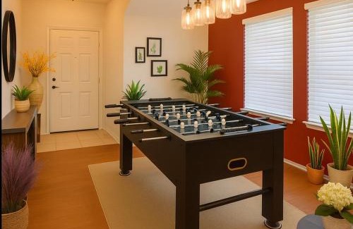 Aubrey House | Work, Play & Stay King Bed With Foosball!