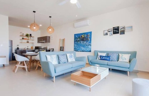 Ejidal Apartment | Workation Paradise Gated, WIFI 500MB, Gym, Pool