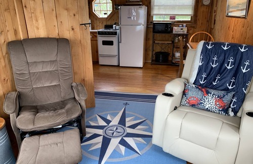 Lubec Cottage | World’s highest tides! Pet friendly, bay front cottage with huge fenced yard.