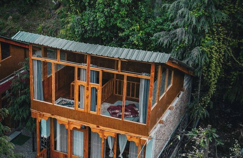Banjar Cottage | WOW WOODEN DUPLEX COTTAGE- SATYA KUTIR