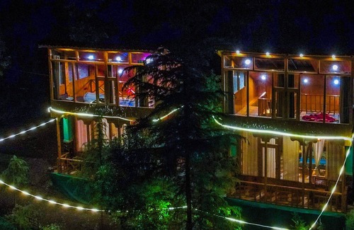 Banjar Cottage | WOW WOODEN DUPLEX COTTAGE- SATYA KUTIR