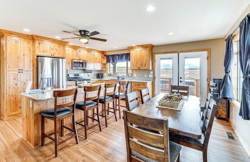 Fenn House | Wraparound Deck: Newly Built Home in Grangeville!