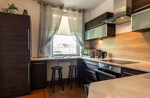 Krzyki Apartment | Wrocław Apartment - Balcony, Park and Tram nearby - by Rentujemy