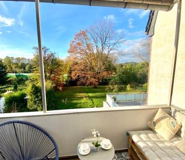 Aachen Apartment | Wunderschöne Altbauwohnung mit Balkon - 102 qm