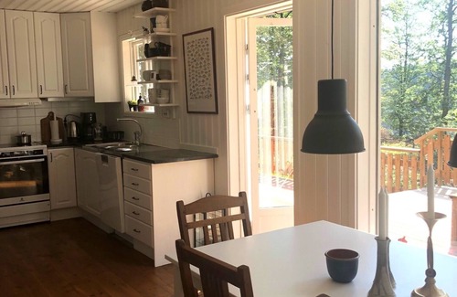Vittsjo House | Wunderschönes Haus am See mit Sauna, Boot und Eigenem Bootssteg