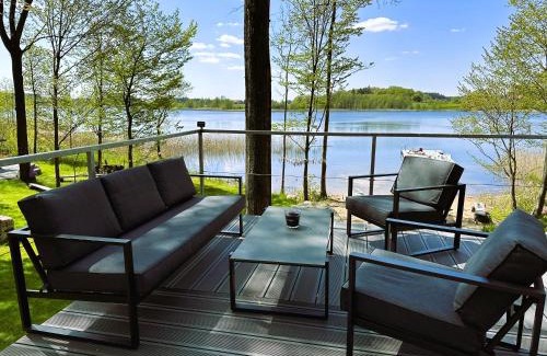 gmina Prostki House | Wyspa Ciernie - Dom nad jeziorem z sauną i jacuzzi