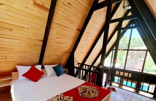 Faralya Villa | Xanthos is located in a cedar forest, our natural healer - de-stress and unwind