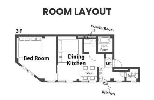 Kujo Apartment | XS30 XROSS STAY Kujo1 九条