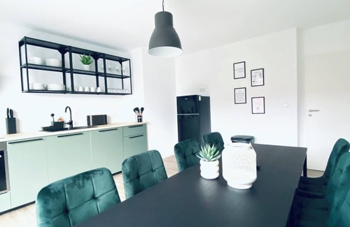 Buchholz Apartment | XXL teams I fitters I families I 1.20m beds I P I comfort I central