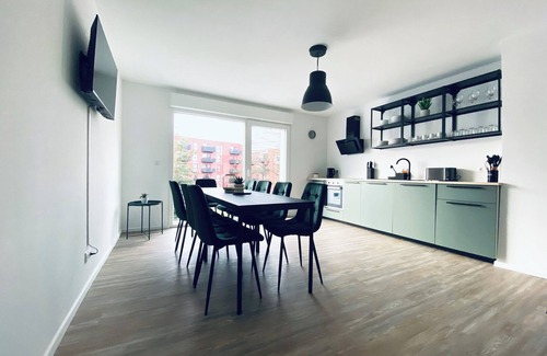 Buchholz Apartment | XXL teams I fitters I families I 1.20m beds I P I comfort I central