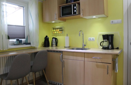Silberstedt Apartment | XXS Apartment: for 2 guests with terrace and beach chair - XXS Apartment