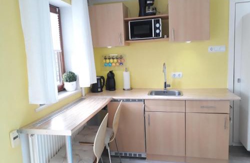 Silberstedt House | XXS Appartement - Studio für 2 Gäste mit Terrasse und Strandkorb