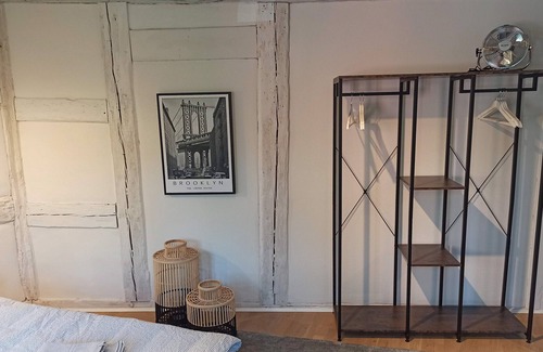Schwabach Apartment | Xzllenz auf 100qm #modern#balkon#fachwerk#netflix