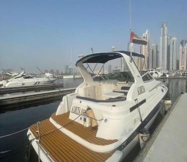 Dubai Marina Boat Rental | Yacht boat 2 Beds 1 Bath Dubai Eye Dubai Marina JBR