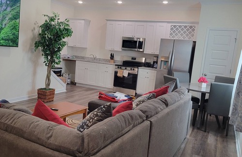 Lithonia Apartment | Yah House, Newly built basement at the heart of Metro Atlanta.