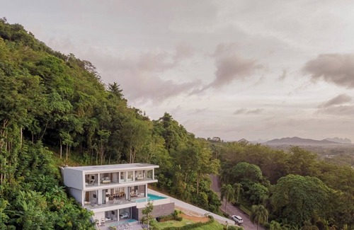Pa Klok Villa | Yamu Hills Panoramic Ocean View 6 Bed Luxury Vila