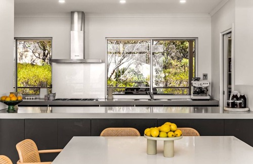 Myponga Beach House | Yaringa ~ Ocean views. Sleeps 12. Sauna. Firepit
