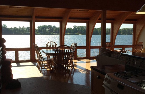 Alburg House | Year round lakefront property on a quiet private road.