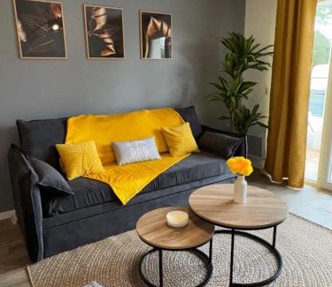 Saint-Jean-de-Monts Apartment | Yellow Beach, T2 neuf avec jardin