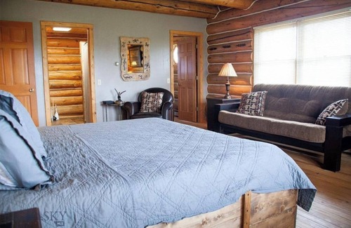 Dillon Cabin | Yellowstone Inspired Lodge - Two Fireplaces