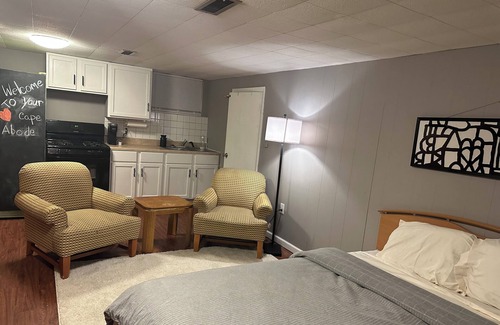 Cape Girardeau Apartment | Your Cape Abode- a downtown studio walkout