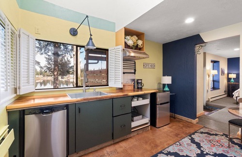 Lacey House | Your eclectic escape! Lakefront home in Lacey w/private patios and dock