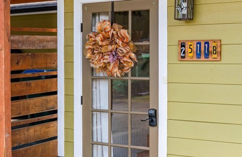 Lacey House | Your eclectic escape! Lakefront home in Lacey w/private patios and dock