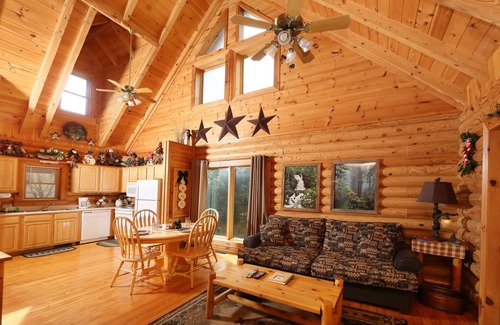 Gatlinburg - Pigeon Forge Cabin | Your essence will be at ease when you arrive at Smoky Cascades.