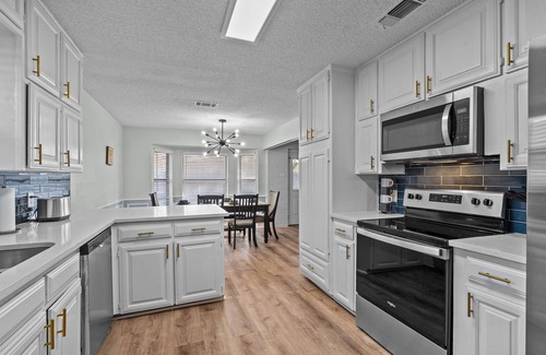 North Richland Hills Villa | Your Golden DFW Escape - Large Pool, Sleeps 10