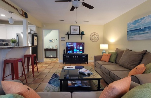Fernandina Beach House | Your home away from home! A few minutes walk to the beach w/pool & tennis