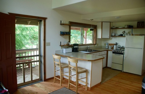 Anacortes Cabin | Your Island View Perch to Watch Boats and Birds from 2 Decks - On Guemes Island
