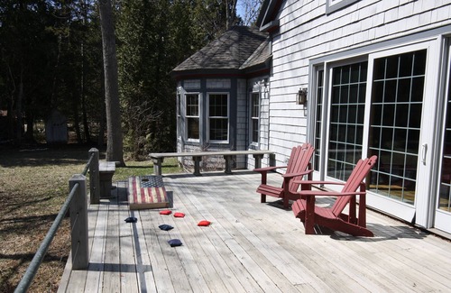Rowleys Bay House | Your own sandy shore on the most pleasant bay in Door County!