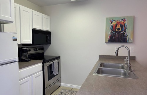 Harbor Village Condo | Your perfect home base at Bear Lake. Just a short walk to Bear Lake Marina!