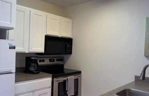 Harbor Village Condo | Your perfect home base at Bear Lake. Just a short walk to Bear Lake Marina!