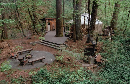 Nevada City Cabin | Your private Yurt in the woods -2 miles to town!