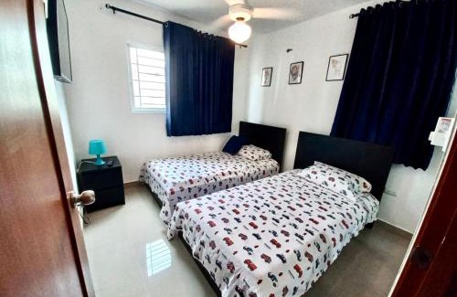 Llanos de Gurabo I Apartment | Your Space piscina, parque infantil, 3 habitaciones , Res Breezes Santiago