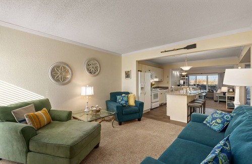 Nags Head Condo | Your Very Own Writer's Retreat Awaits You! Directly on Ocean & Well Stocked!