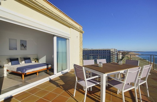 Santa Susanna Apartment | Yourhouseinspain-BEST SEA AND BEACH VIEW in Santa Susanna, A/C, Pool